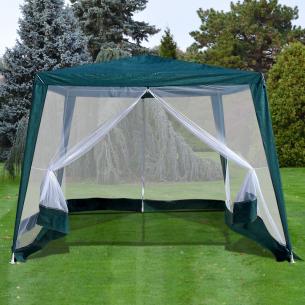 Садовый тент шатер с москитной сеткой 3x3x2.4m.