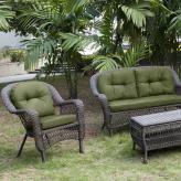Комплект мебели для отдыха LV520BG Brown/Green