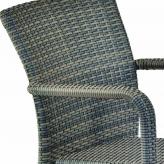Плетёный стул из искусственного ротанга