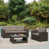 Комплект мебели с диваном AFM-3017B Dark brown